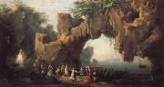 Claude-joseph Vernet View Outside Sorrento painting